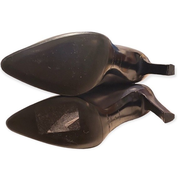 Helmut Lang Blue Leather And Suede Boots - Picture 9 of 13